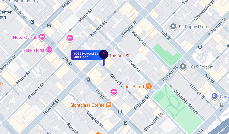 Venue Location Map